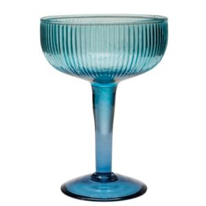 VERRE A COCKTAIL BICOLORE BLUES