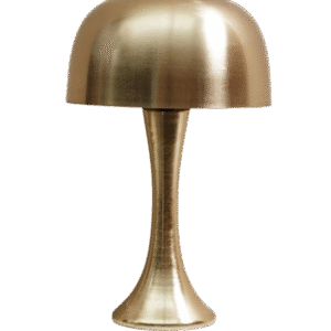 LAMPE A POSER DOREE CHAMPIGNON
