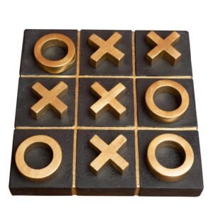 JEU OXO SUR PLAQUE CIMENTEE