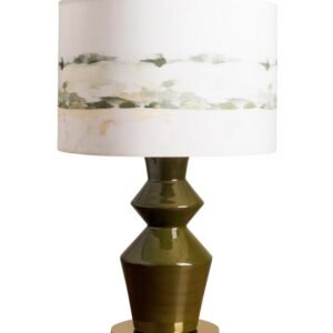 LAMPE A POSER LAQUEE VERTE RIVAGE