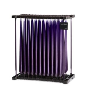 TAPER CANDLES DARK AMETHYST