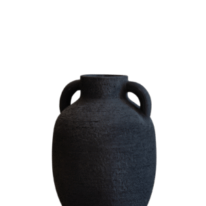 VASE MELVIN - BLACK