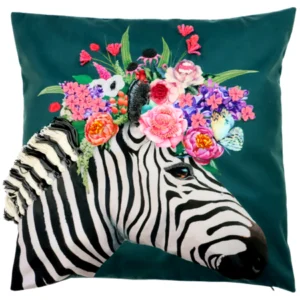 HOUSSE COUSSIN -ZEBRA 45*45