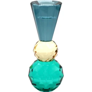 CHANDELIER BACCARAT BLUE YELLOW