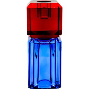 CHANDELIER BACARAT BLEU ROUGE