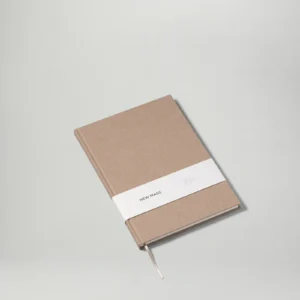 NOTEBOOK SAND A4- HARDCOVER/ BLANK