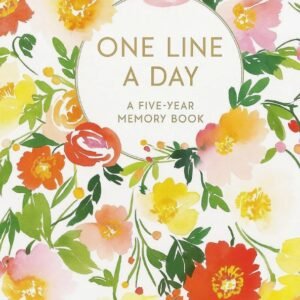 AGENDA- FLORAL ONE LINE A DAY - A FIVE YEAR MEMORY BOOK