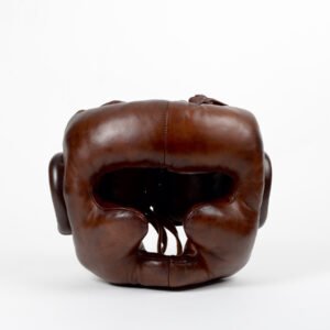 CASQUE DE BOXE EN CUIR 1920