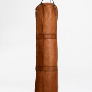 SAC DE BOXE CUIR 1M50 - COGNAC