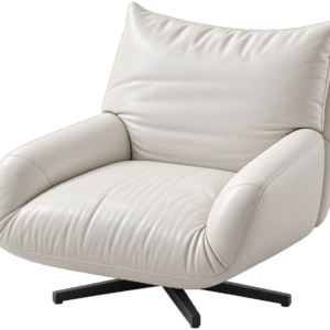 LOUNG CHAIR 360 SWIVEL GRIS