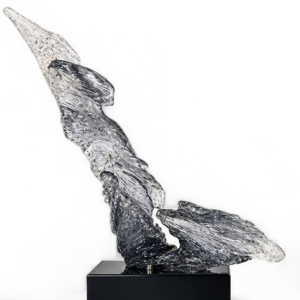 CRYSTAL SCULPTURE - ECLAT NOIR