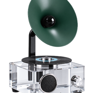 CRYSTAL PHONOGRAPH GREEN